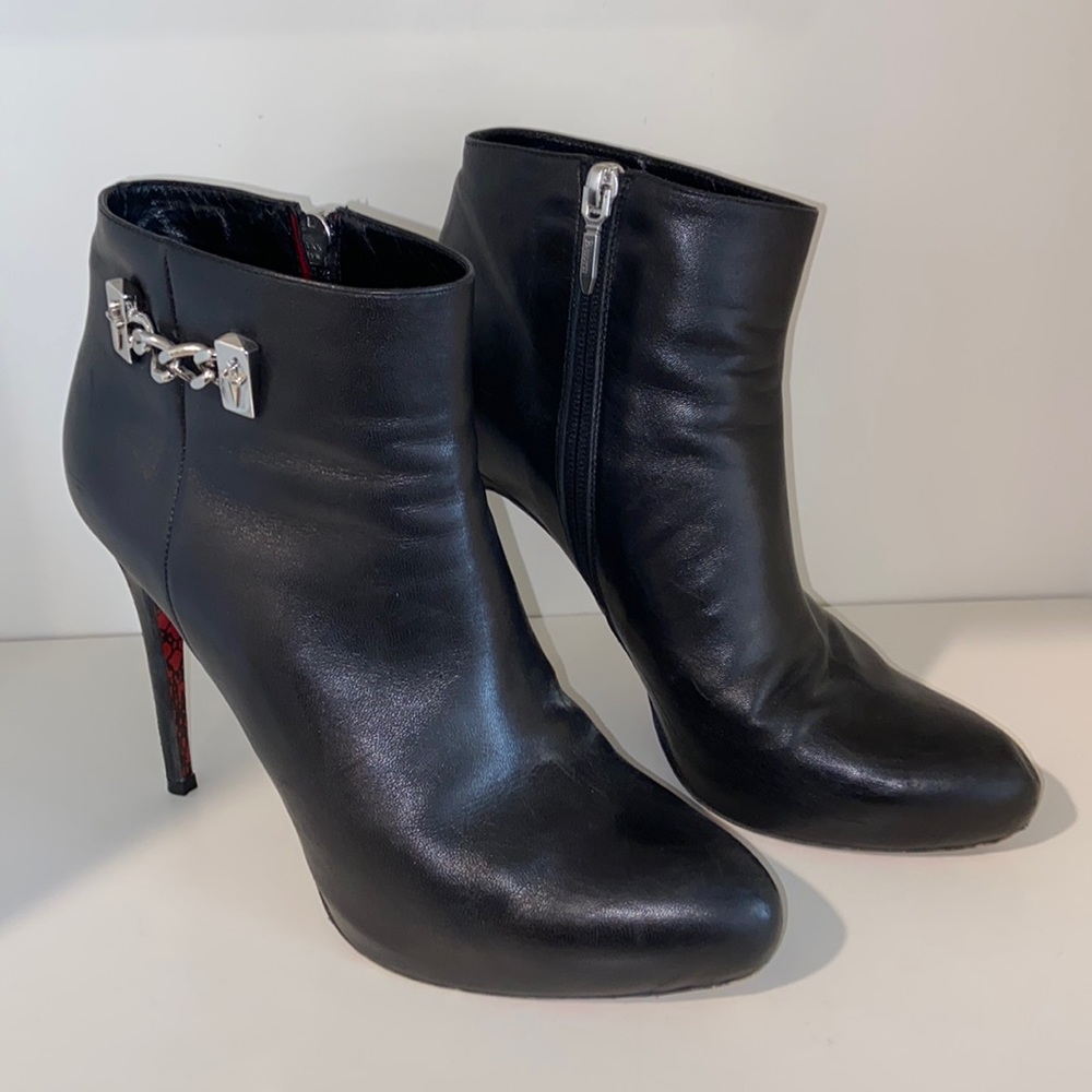 Cesare Paciotti Leather heeled boots